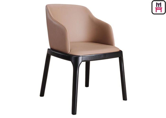 Grace Arm Chair Padded Wood Restaurant Chairs Modern Furniture With Round Safe Corner