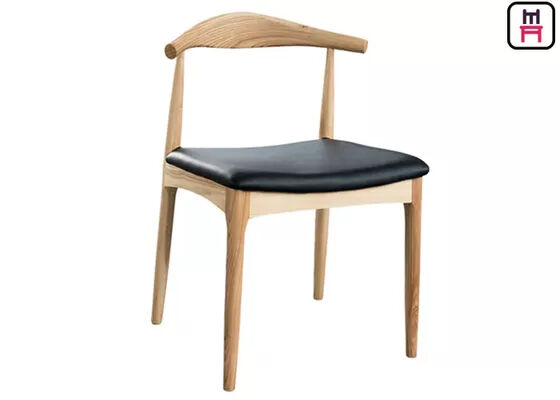 주문 우아한 식사 공간에 맞춤 색상 옵션이있는 이탈리아 스타일 Ash 목재 레스토랑 의자 online manufacture