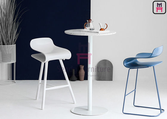 주문 OEM 케케묵은 테라조 바 최고 H105cm 권력 코팅 금속 세디 가구 online manufacture