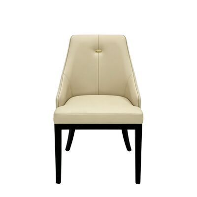 에르고노믹 나무 레스토랑 의자 커스터마이징 색상과 스테인리스 스틸 주력 상업 식사