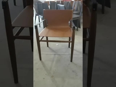 호텔 로비를 위해 현대인 방 의자들 팔걸이를 정찬을 대접하는 재 목재 틀 레스토랑